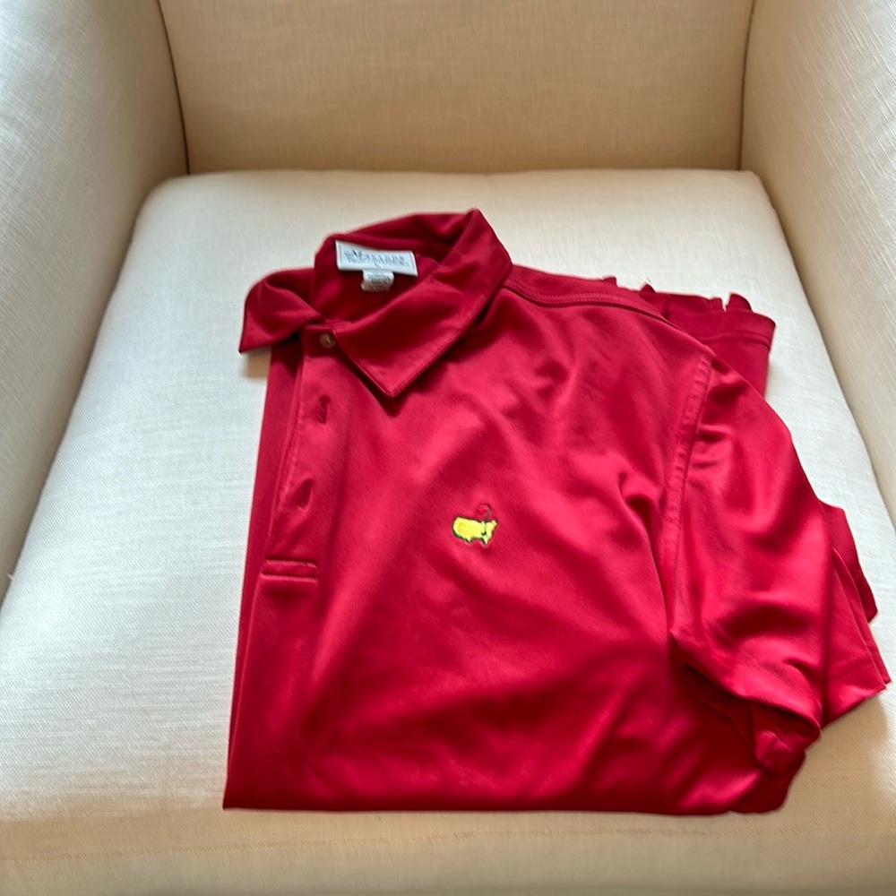 Masters performance large golf shirt